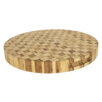 Snijplank bamboe dia38x4cm fsc