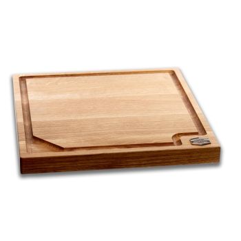 Baas Boards snijplank vierkant 39x39x4cm met voetjes