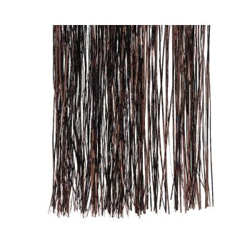 Decoris lametta natalizia natalizia vinile 50x40cm in plastica, colore marrone