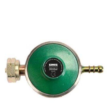 Régulateur de pression de gaz Gimeg Universal 30 mbar Kombi X embout de tuyau