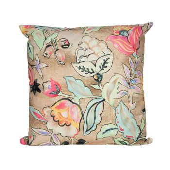 Anna's Collection outdoor cushion floral green 60x60cm