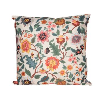 Anna's Collection Außenkissen Vintage-Blumen Farbe 45x45cm