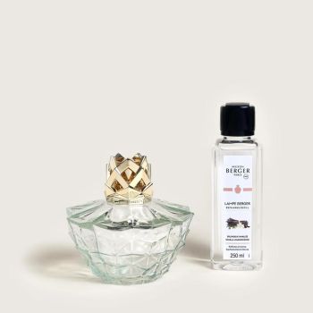Lampe Berger giftset brander kali transparante vanilla magnificence 250 ml