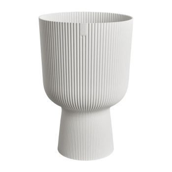 Elho Blumentopf Vibes fold coupe 30x45cm seidenweiß
