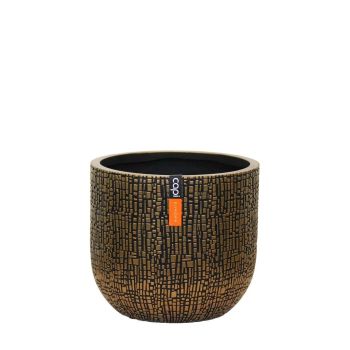 Capi Europe Pot boule Skin 17x15 noir or