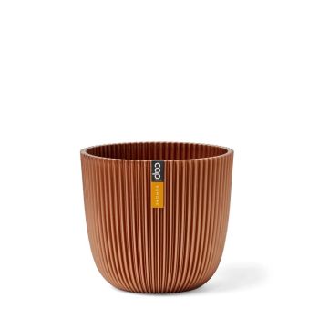 Capi Europe Pot boule Groove 21,5x20 cuivre métalique