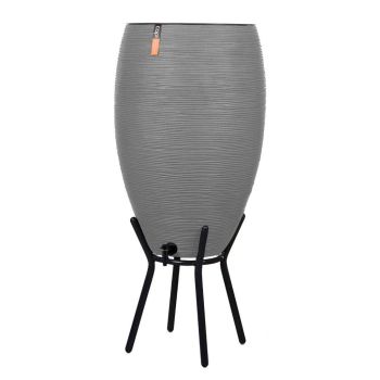 Regentonne Rib 130L gris