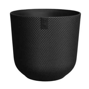 Elho vaso Jazz Rotondo 16cm Living black