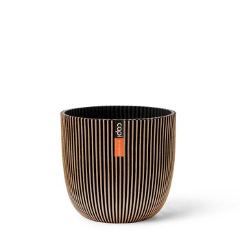 Capi Europe Pot boule Groove 25x23 or noir
