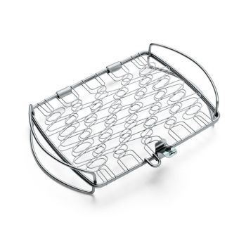 cesta de pescado pequeña de acero inoxidable Weber