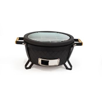 Own grill Tafelgrill kamado 16" zwart