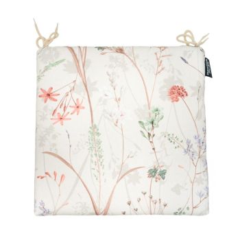 Madison Sitzkissen uni Zip 40x40cm Donna natural canvas eco+