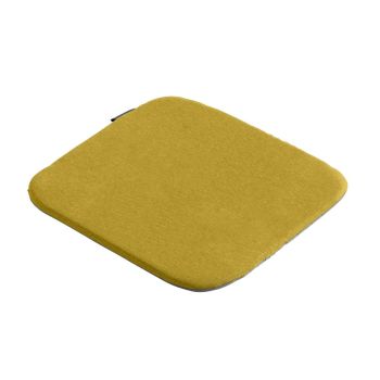 Madison Modernes Esszimmerkissen luxe 40x40cm Panama mustard
