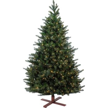 Our Nordic Christmas Kentucky - árbol de navidad artificial con iluminación verde 2,28m x 1,45m