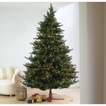 Our Nordic Christmas Kentucky - albero di natale artificiale con illuminazione verde 2,43m x 1,63m