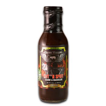 Croix valley hot n spicy sauce & marinade