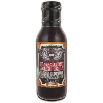 Sauce pour ailes BBQ Croix Valley à la mûre et au piment ancho
