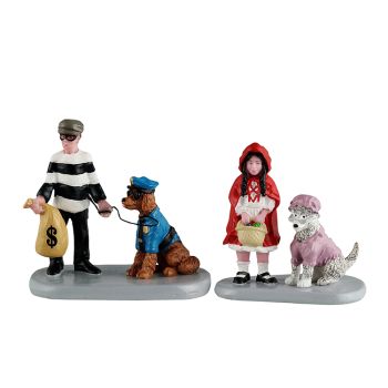 Lemax trick-or-treat companions Spooky Town 2025