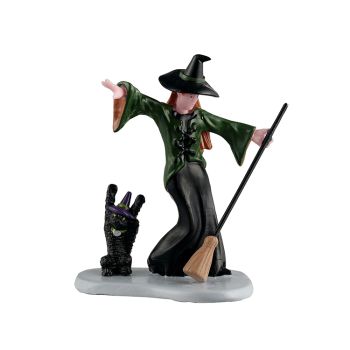 Lemax witch' dance party Spooky Town 2025