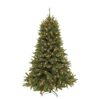 Triumph Tree Forest frosted - artificial christmas tree with lighting green 2,3m x 1,57m