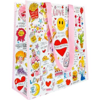 Blond Amsterdam shopper 38cm multi