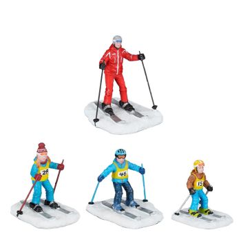 Luville Schneewald Ski teacher with childeren 4 pieces