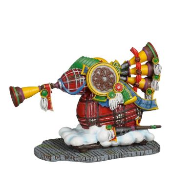 Luville Molendam Carnaval car bagpipe