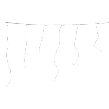 Kerstverlichting LED Eiszapfen 85 RGB-Lampen 3m, mehrfarbig