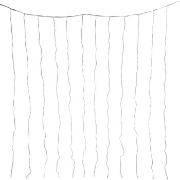 Rideau lumineux de Noël LED avec 144 lampes RGB 1,2m, multicolore