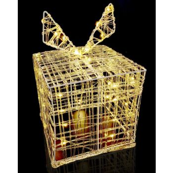 LED-Geschenkbox Acryl 15cm