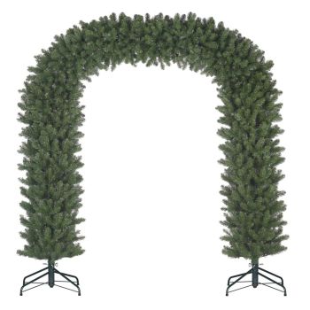Black Box Trees large artificial Christmas tree arch green 240cm