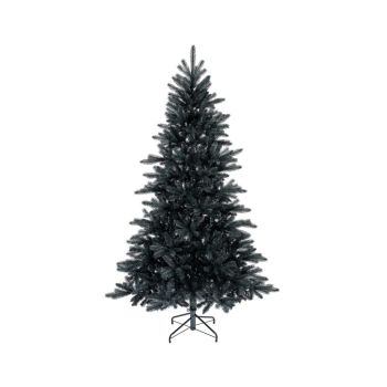 Everlands Berlin fir - árbol de navidad artificial negro 2,1m x 1,32m