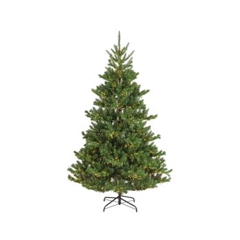 Everlands Alba fir - kunstkerstboom met verlichting groen 2,1m x 1,27m