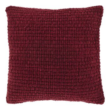 Unique Living cojín karli 45x45cm rojo