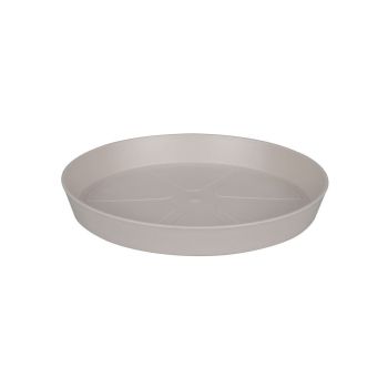 Elho loft urban schotel rond 21 warm grijs
