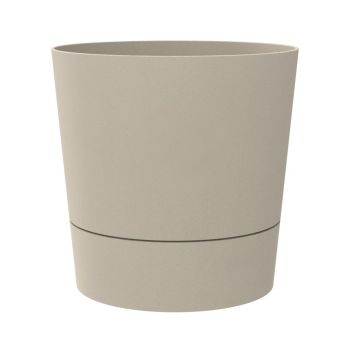 elho übertopf foss rund d25 h24cm Pilzbeige