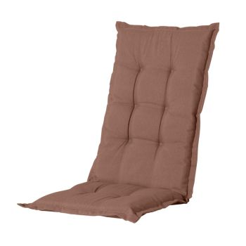 Madison stuhlkissen hoge rug 123x50cm rot