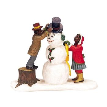 Lemax dressing mr. snowman Caddington Village 2003