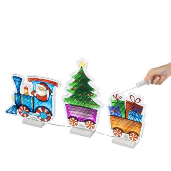 Lumineo infinity light - Tren 35cm de plástico, color multi 1 pieza
