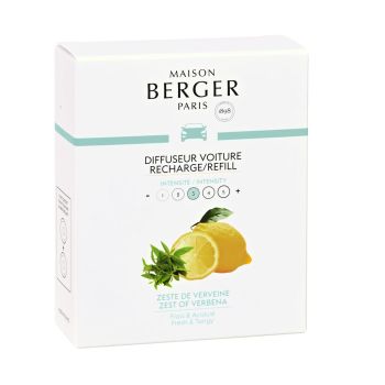 Maison Berger Paris Zest of verbena Autoduft Refill 2 stuks