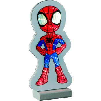Christmas Inspirations plastic infinity light - Spidey 22cm red 1 piece