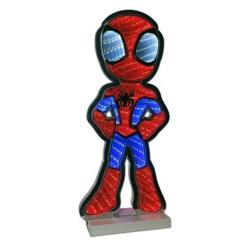 Christmas Inspirations plastic infinity light - Spiderman 40cm red 1 piece