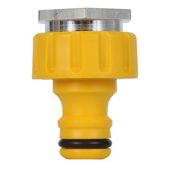 Hozelock Wasserhahnstück ¾ mit Reduzierring 22 mm