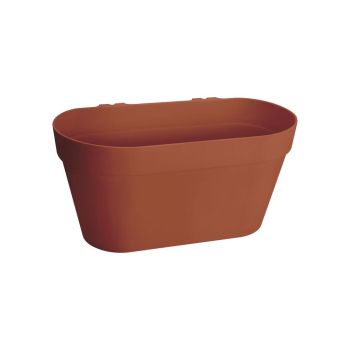 Elho loft urban wall duo Wandkast 28 cm brique red