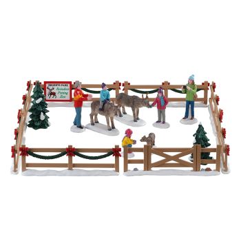 Lemax reindeer petting zoo s/17 Caddington Village 2020