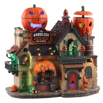 Lemax the ghoulish gourd pub & grill Spooky Town 2020