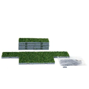 Lemax plaza system (grass, square) 16 pcs General 2016