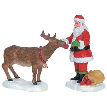Lemax reindeer treats s/2 Santa's Wonderland 2006