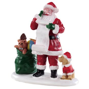 Lemax naughty or nice santa Santa's Wonderland 2019