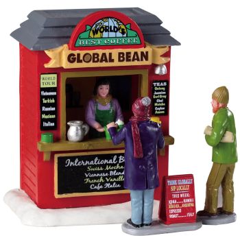 Lemax global bean coffee kiosk Vail Village 2019